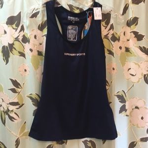 NWT Superdry Sport core Gym top